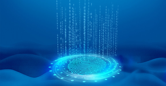 科技藍(lán)色背景信息化